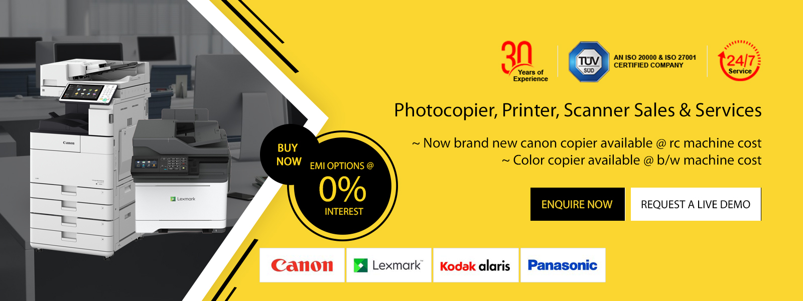 Canon Copier Dealer in Bangalore, Chennai, Hyderabad